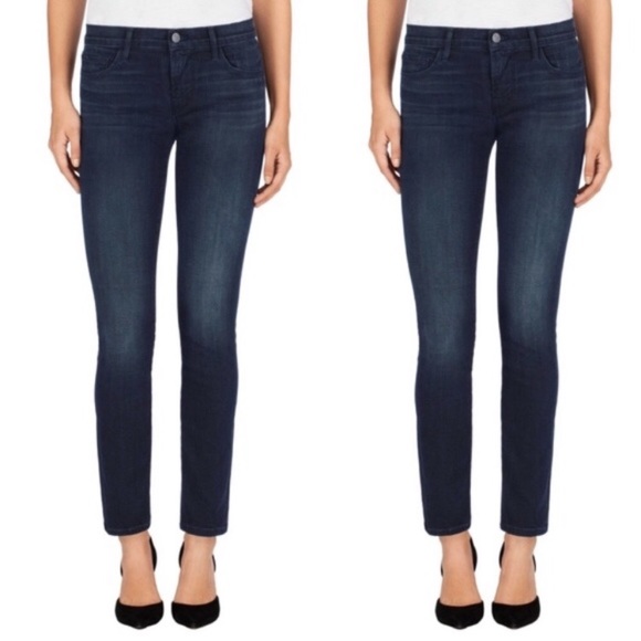 Anthropologie J Brand Dark Wash Skinny Jeans Size 25 - Picture 1 of 8